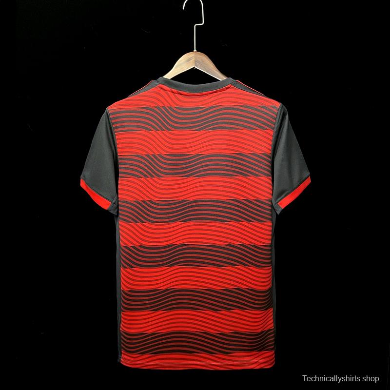 22/23 Flamengo Home  Soccer Jersey