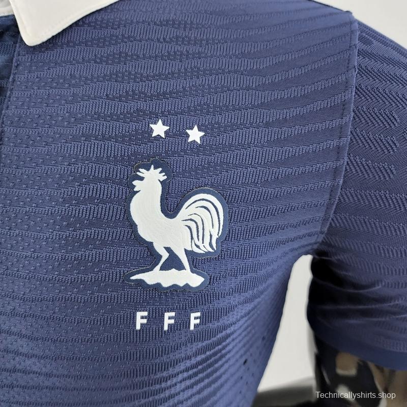 Player Version French Classic Blue Jersey