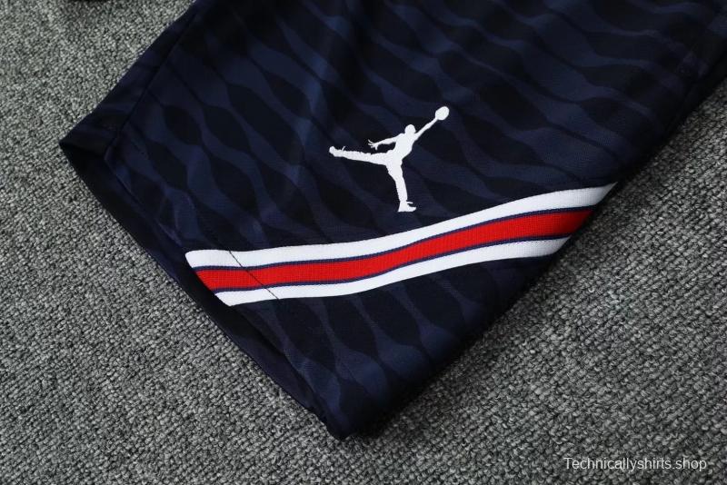 22/23 PSG Pre-match Training Jersey Royal Blue Spotted Vest