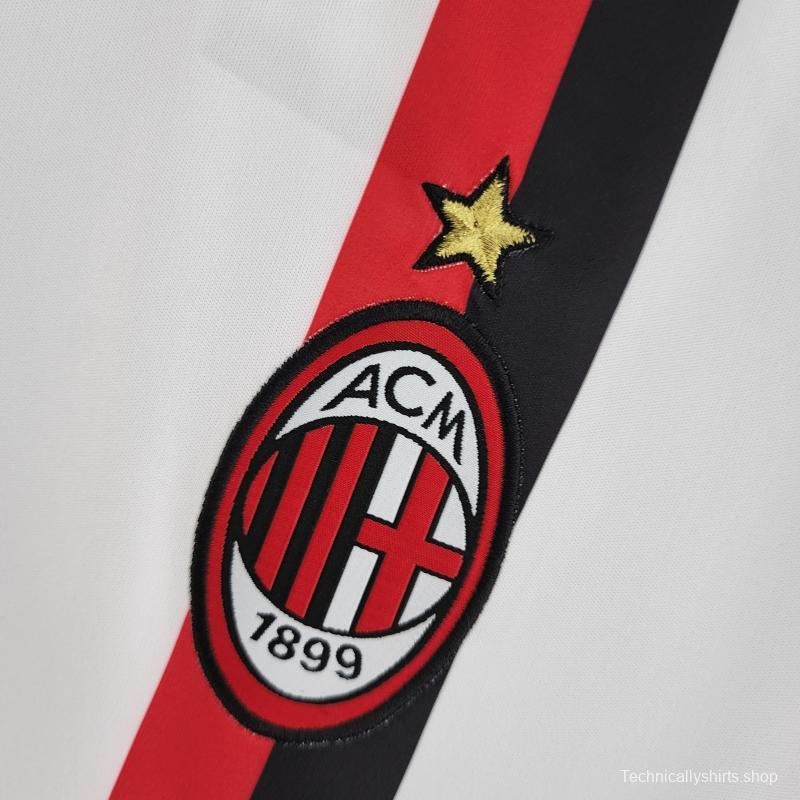 Retro AC Milan 11/12 AWAY Soccer Jersey