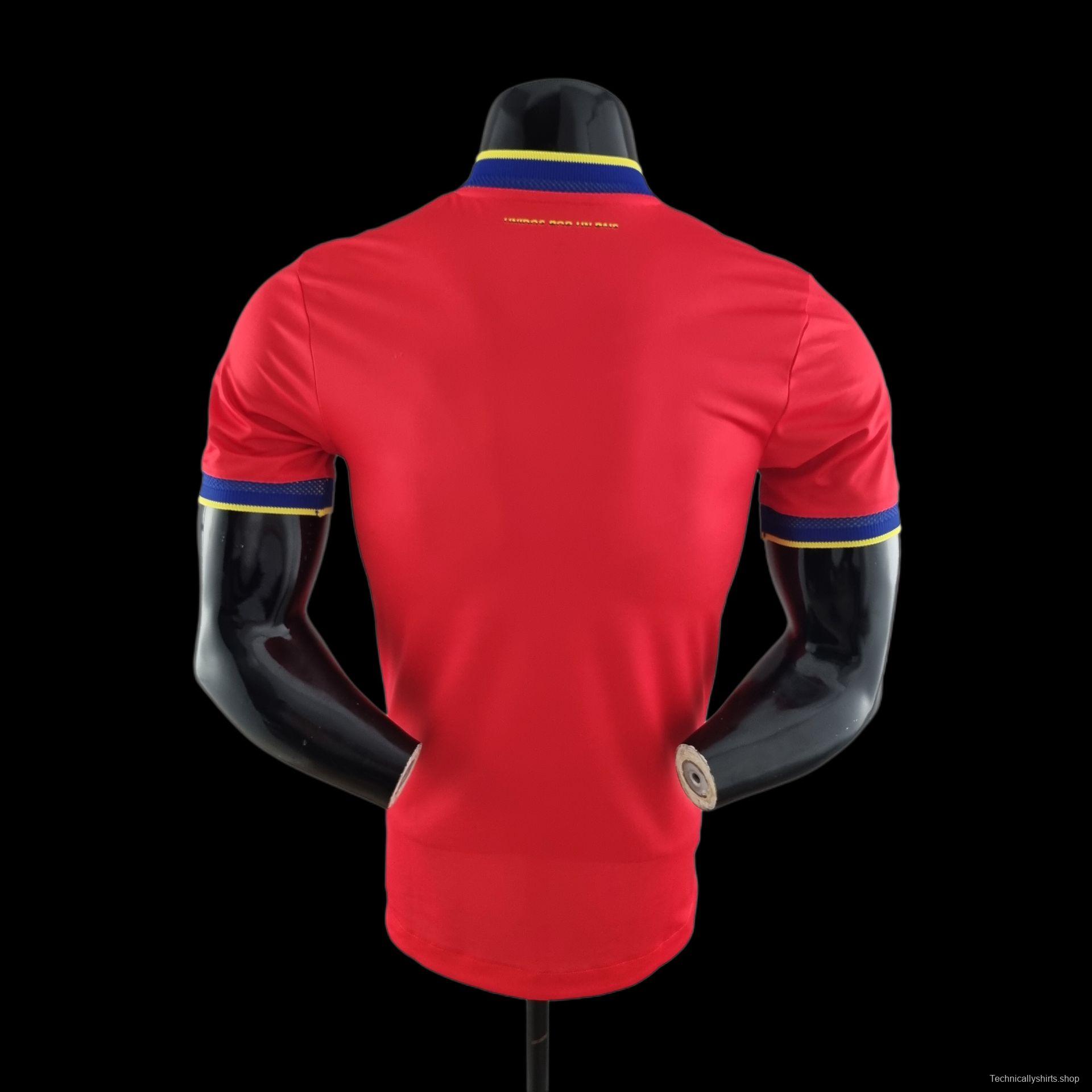 Player Version 2022 Colombia Special Edition Red