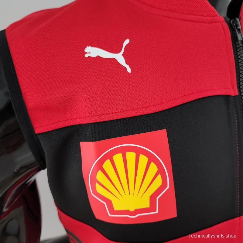 2022 F1 Ferrari Red Vest #0002