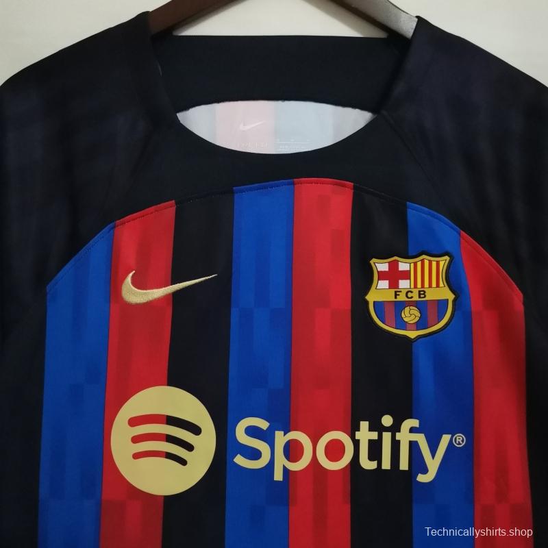 22 23 Barcelona Home Soccer Jersey