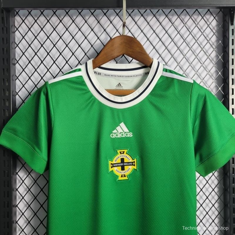 2022 Woman  Northern Ireland Home Jersey