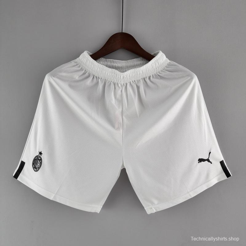 22/23 AC Milan Shorts White