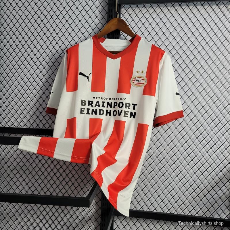 22/23 PSV Eindhoven Home Soccer Jersey