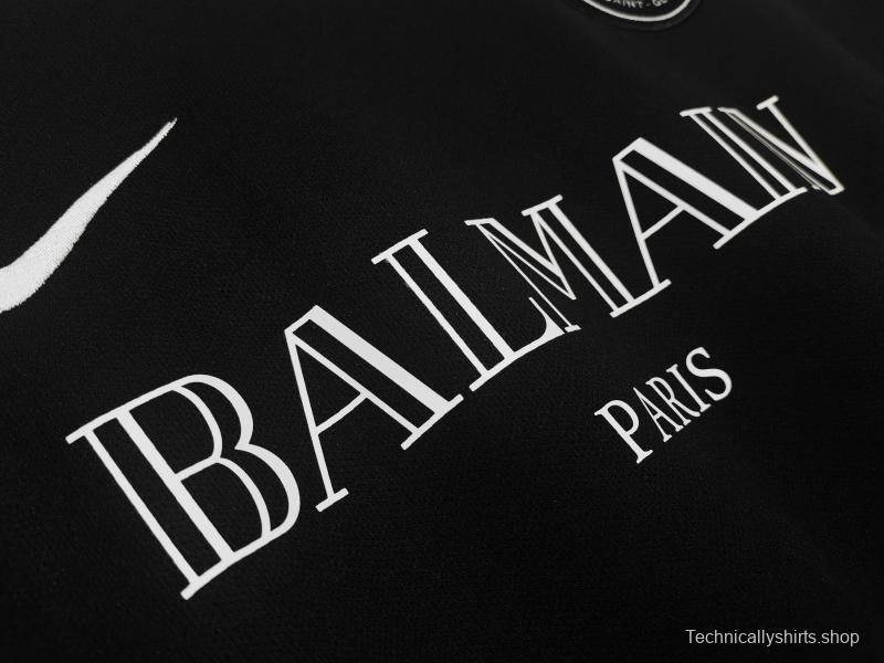 Retro 2020 PSGx Balmain Black Jersey