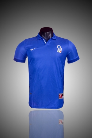 Retro 1998 Italy Home Soccer Jersey