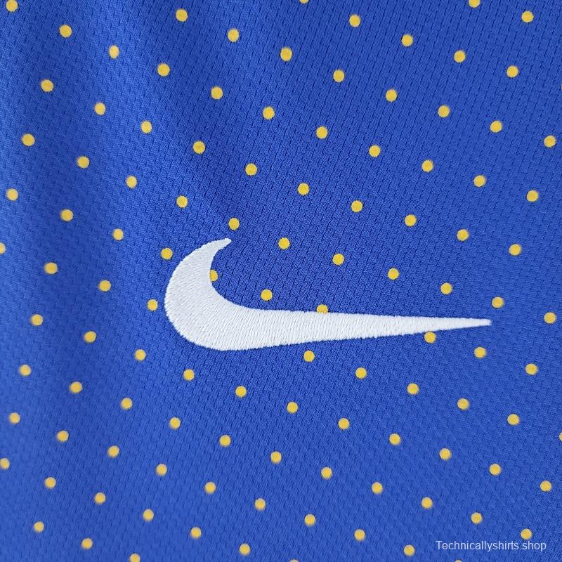 Retro 2010 Brazil Away Soccer Jersey
