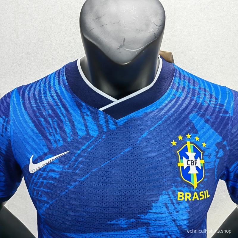 Player Version 2022 Brazil Blue Special Jersey