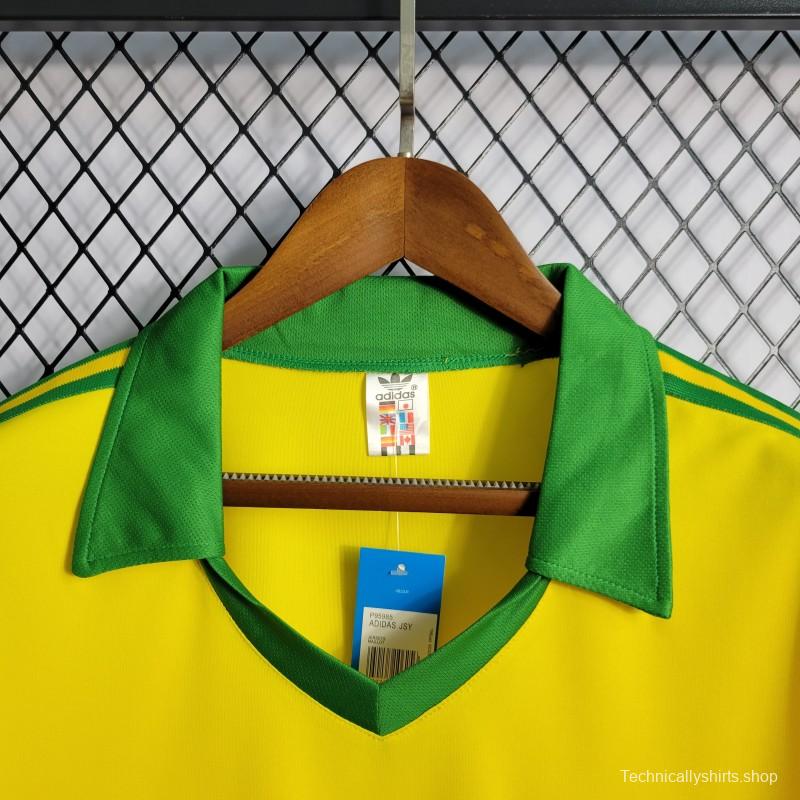 Retro 1997 Brazil Home Jersey