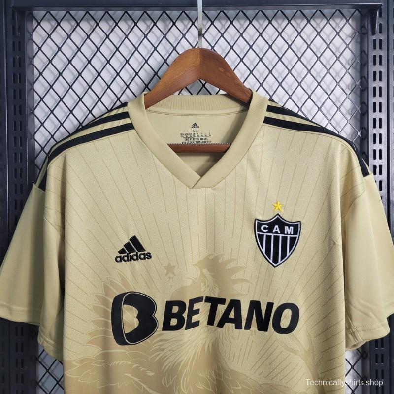 22-23 Atletico Mineiro Third Yellow Jersey