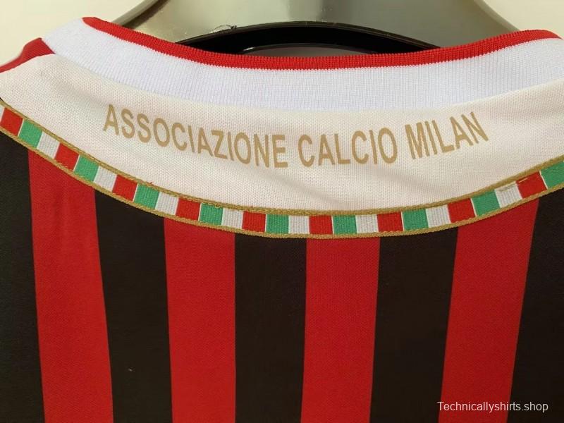 Retro 11/12 AC Milan Home Jersey