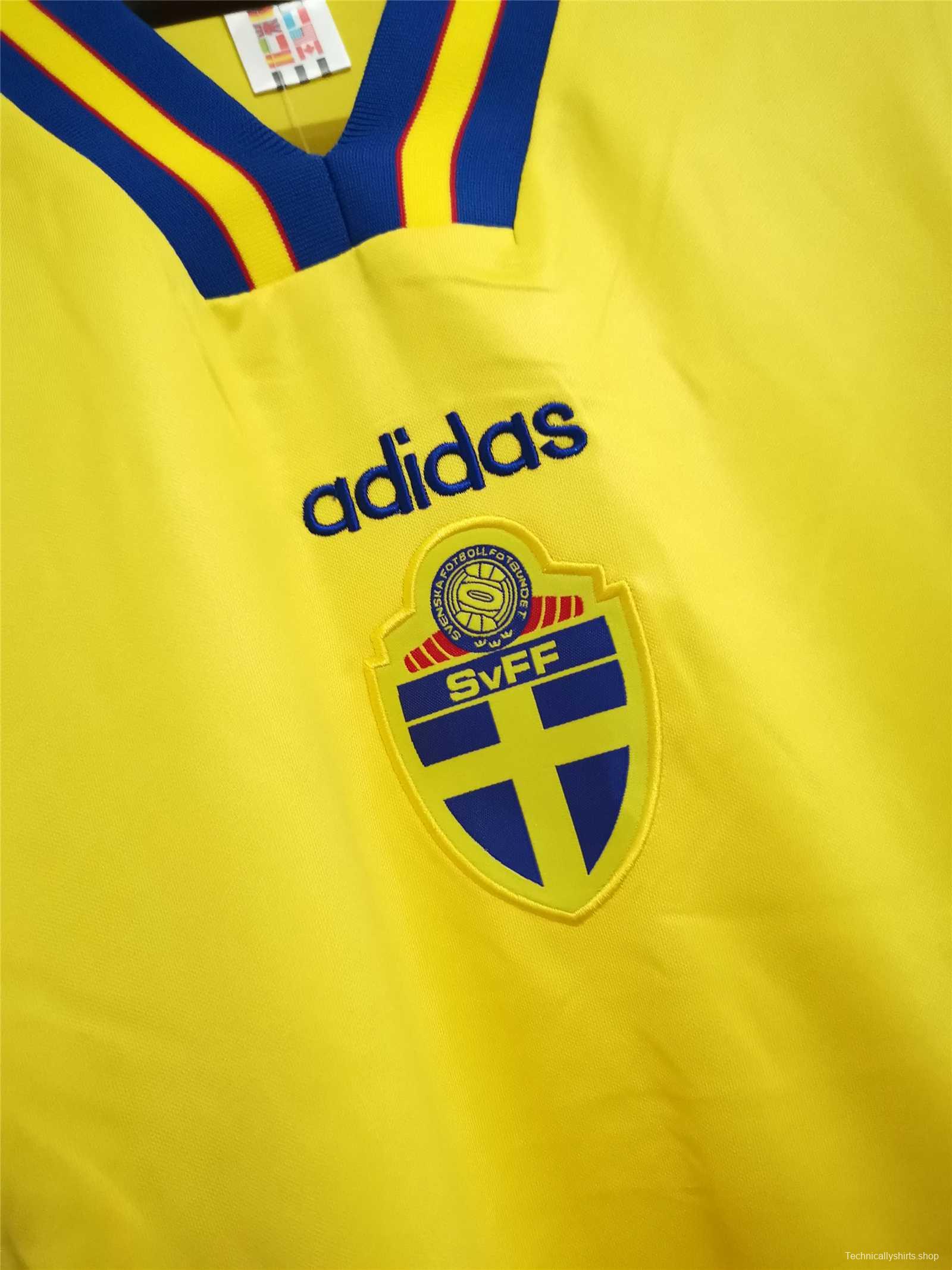 Retro 1994 Sweden Home Jersey