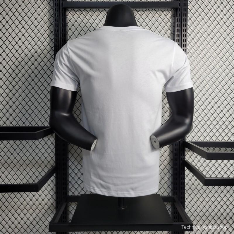 2023 NIKE PSG White T-shirts