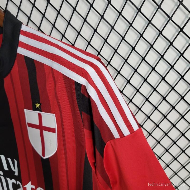 Retro 14/15 AC Milan Home Jersey