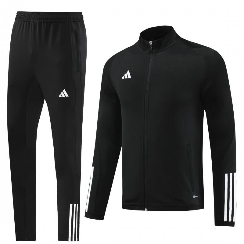 2023 Adidas Black Full Zipper Jacket +Pants