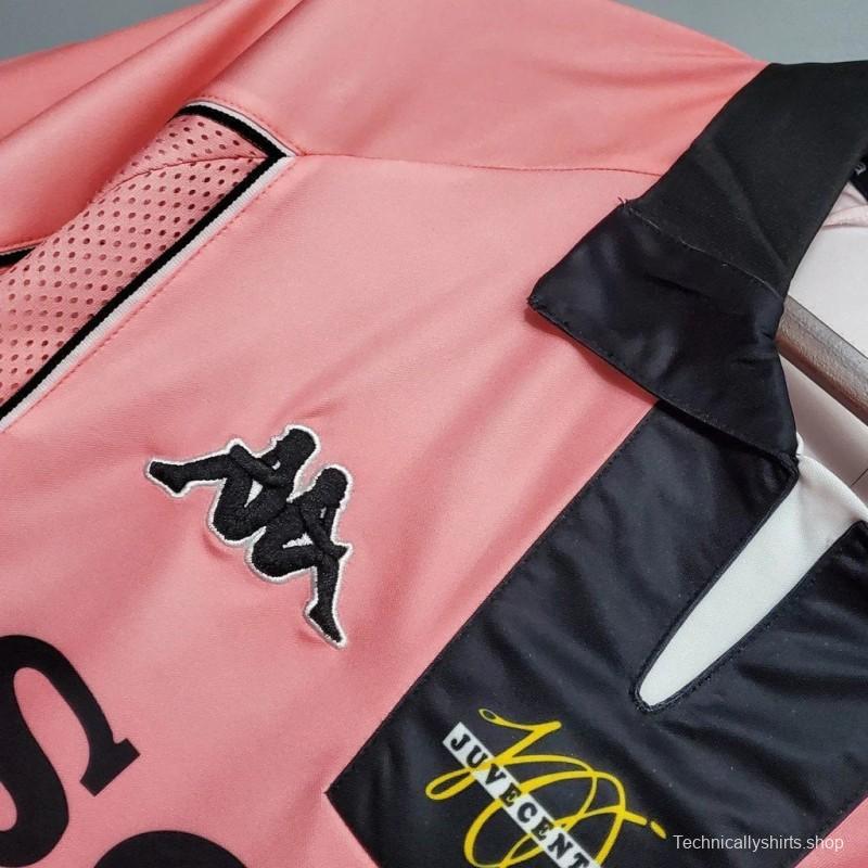 Retro 97/98 Juventus Away Pink Jersey