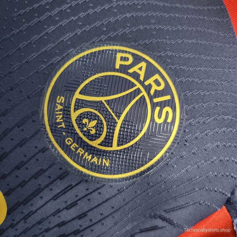 Player Version 23-24 PSG Training Navy Jersey