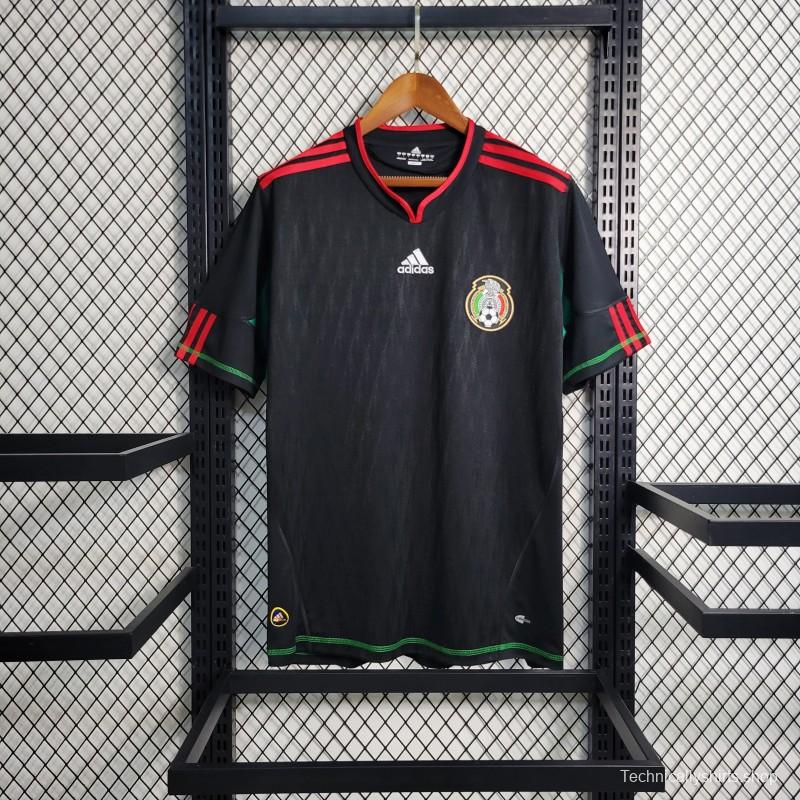 Retro 2010 Mexico Away Black Jersey