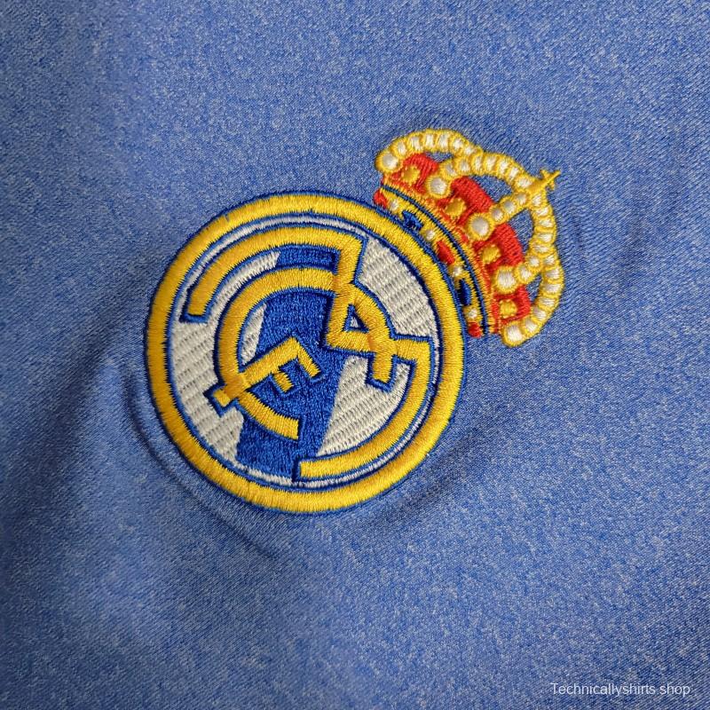 Retro 13-14 Real Madrid Away Blue Jersey