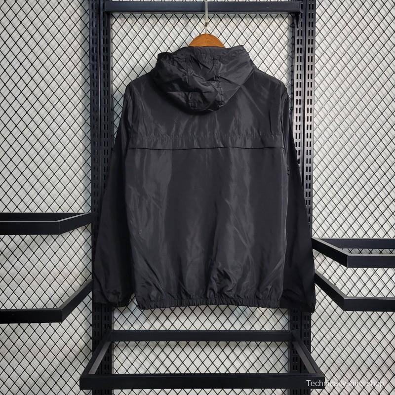 2023 PRADA Black Windbreaker