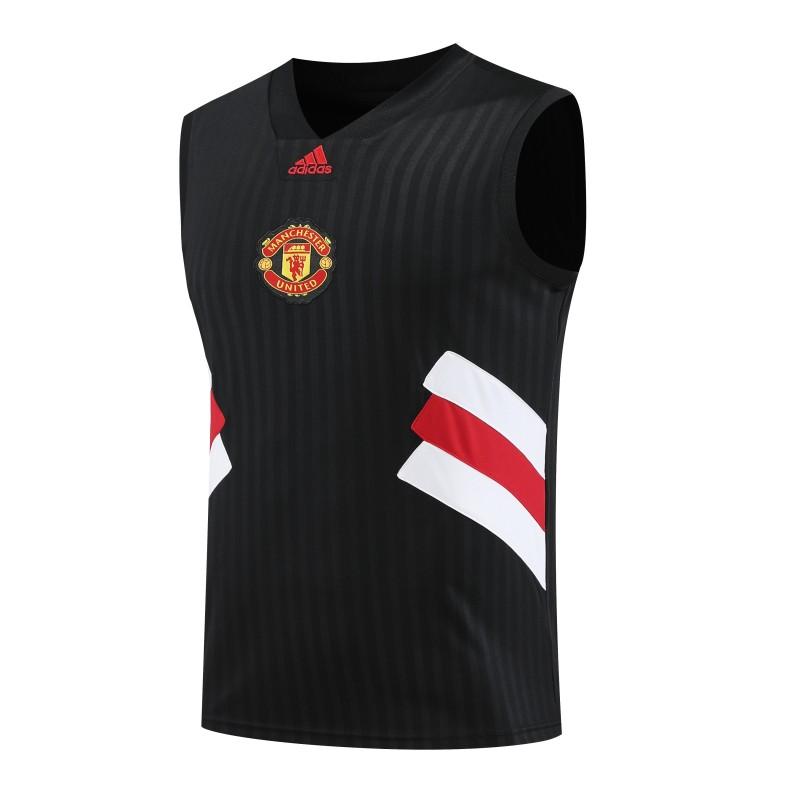 23-24 Manchester United Black Remake Icon Vest Jersey+Shorts