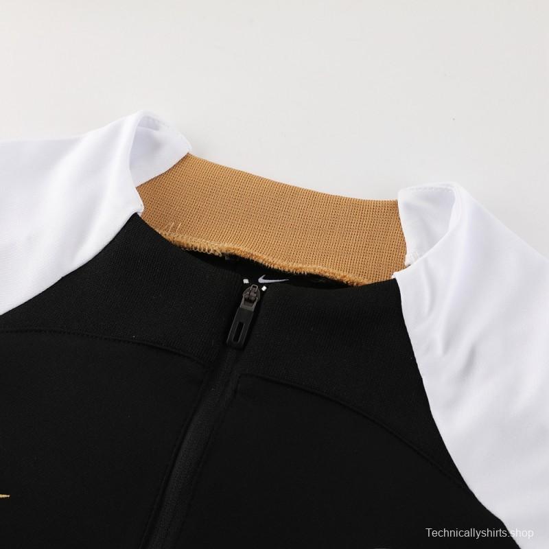 23/24 Chelsea Black Half Zipper Jacket+Pants