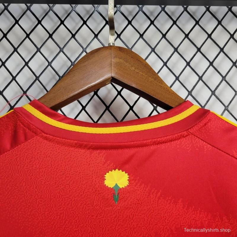 2024 Spain Home Jersey