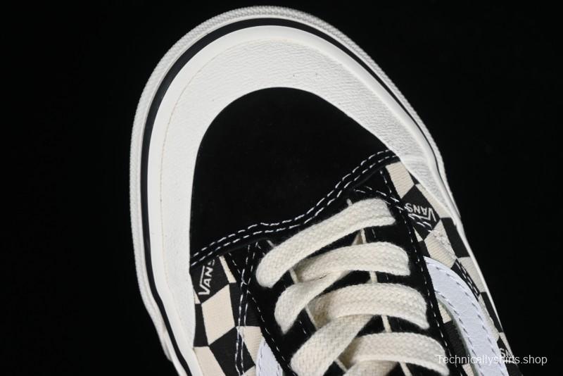 Vans Old Skool Reissue 136 High-End Series Canvas Sneakers with Toe Cap Design - VN000MT6BPQ