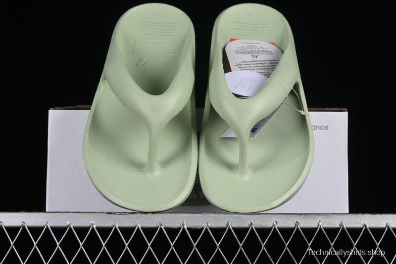New Balance NB x TAW&TOE Collaboration Green Ultra-Soft Cloud Cushion Beach Casual Flip Flops - SD5601GIG