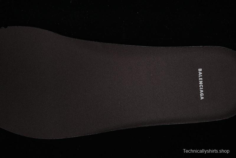 Balenciaga Phantom Sneaker 10th Generation Lace-Up Running Shoes with Transparent Heel Strap - W3XLL2097