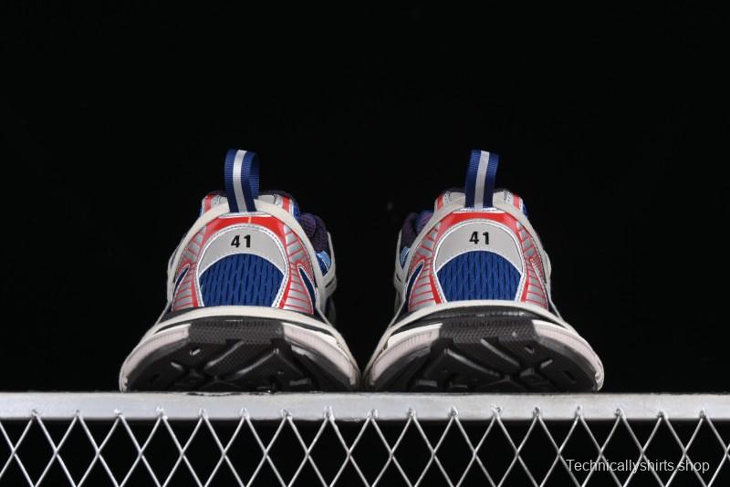 Balenciaga Phantom Sneaker 10th Generation Lace-Up Running Shoes with Transparent Heel Strap - W3XLL0525