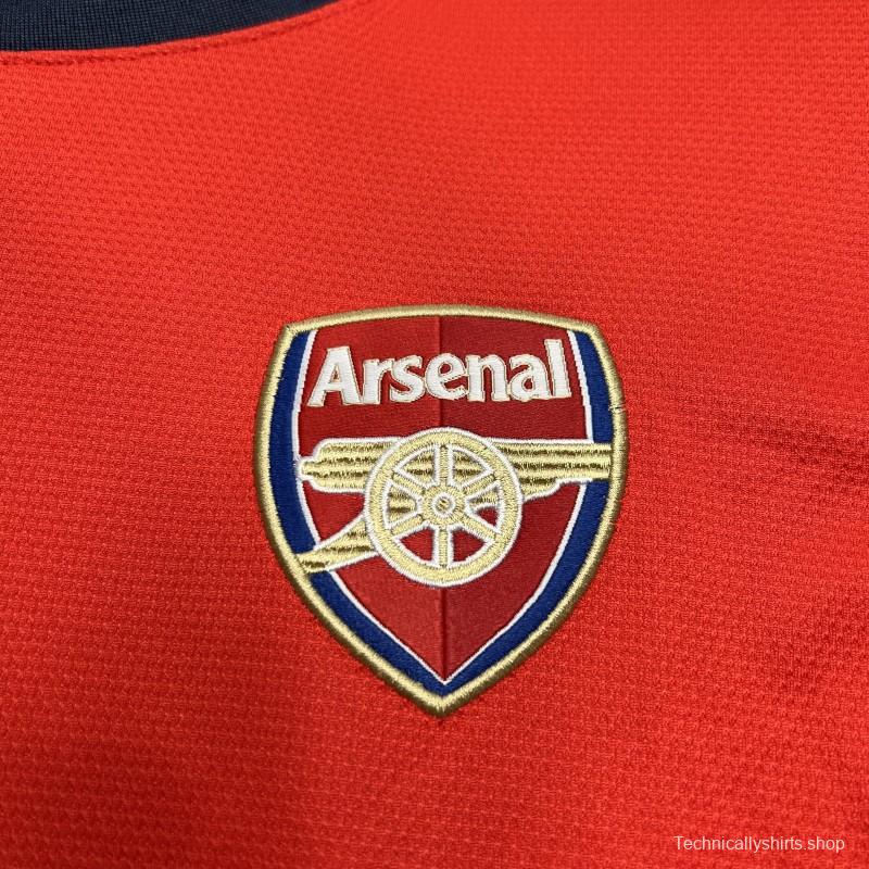 Retro 12/13 Arsenal Home Long Sleeve Jersey