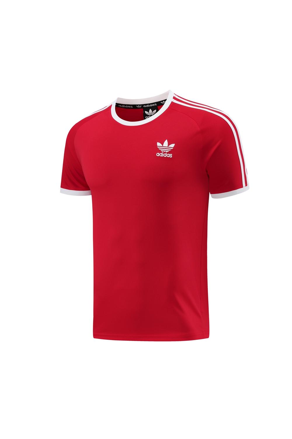 24/25 Adidas Original Red Short Sleeve Jersey+Shorts