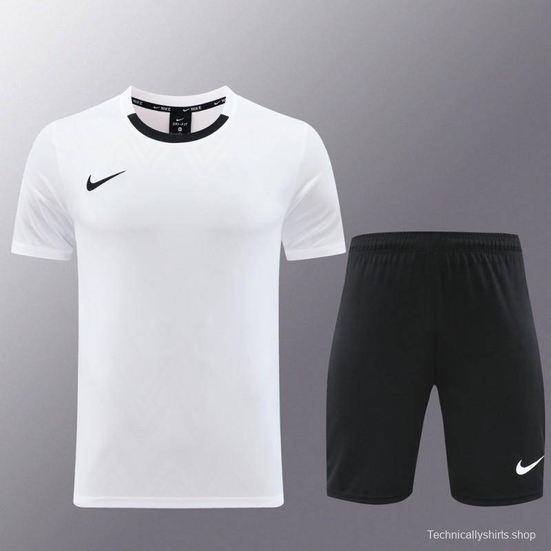 24/25 Nike White Short Sleeve Jersey+Shorts