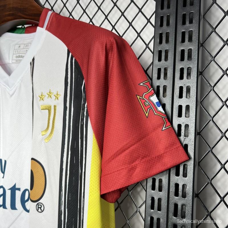 23/24 Juventus White/Red Special Jersey