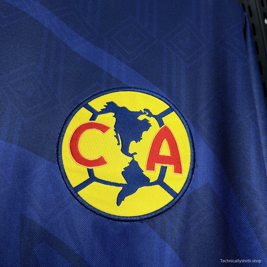 Retro 98/99 Club America Away Navy Jersey