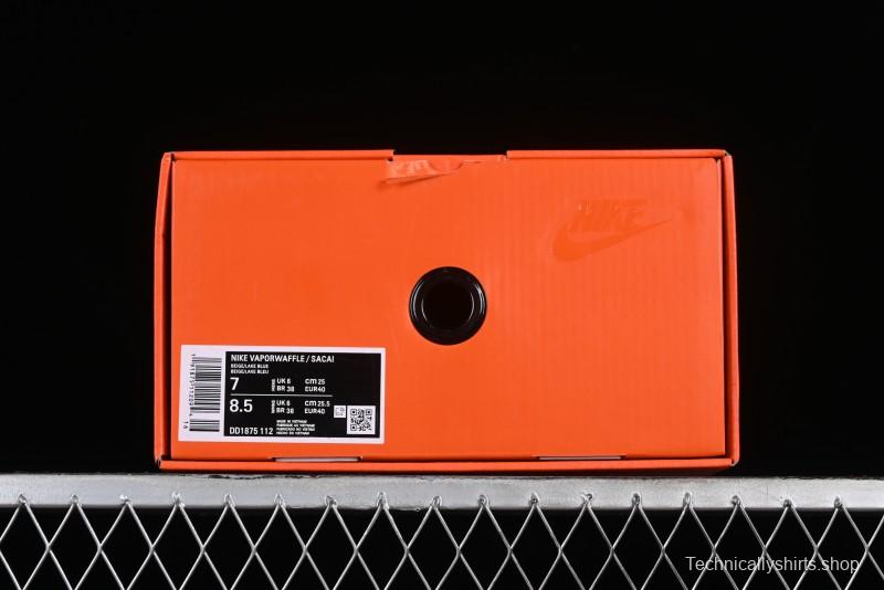 Nike Sacai VaporWaffle 3.0 Deconstructed Sneakers with Overlapping Swoosh and Double Tongue - DD1875-101