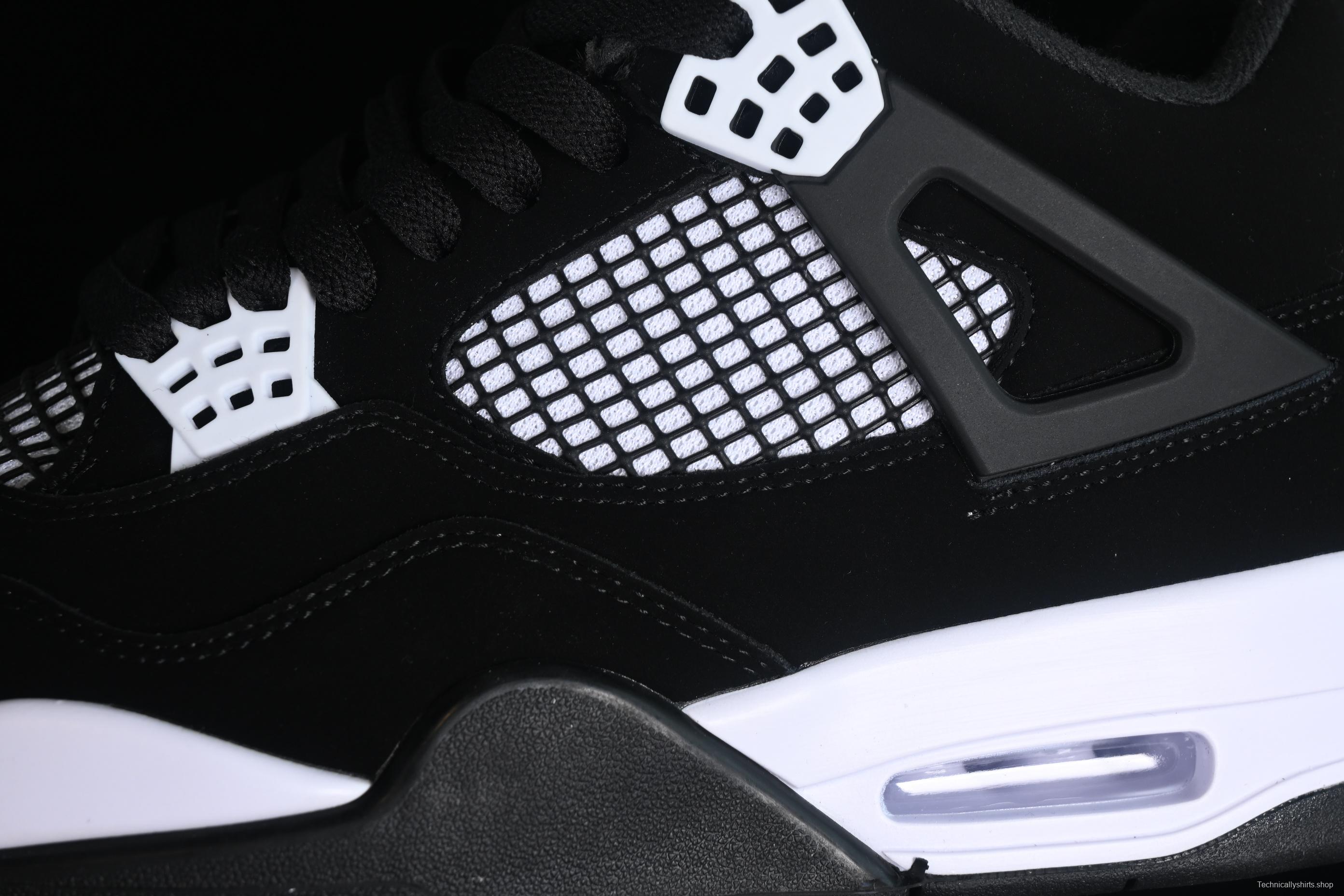 Nike Air Jordan 4 Retro "White Thunder" Basketball Shoes - FQ8138-001