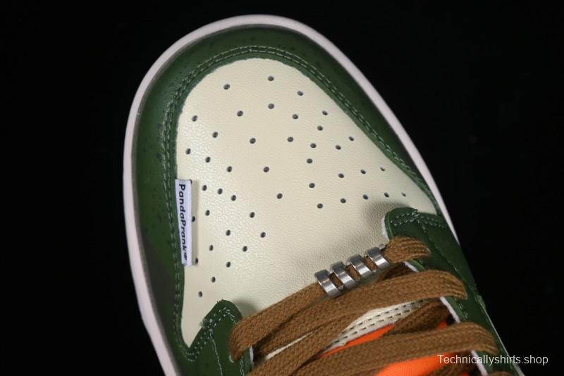 Nike Dunk Low Panda Prank Street Racing Lightyear Distressed SB Strap Low-Top Casual Sneakers - DD1391-300