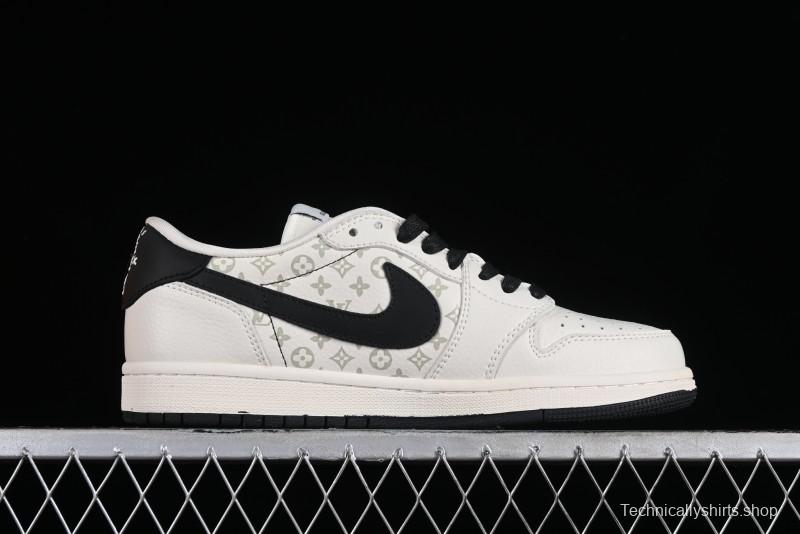 Nike Air Jordan 1 Low OG SP Travis Scott x Fragment Design Collaboration Sneakers - SJ2068-002