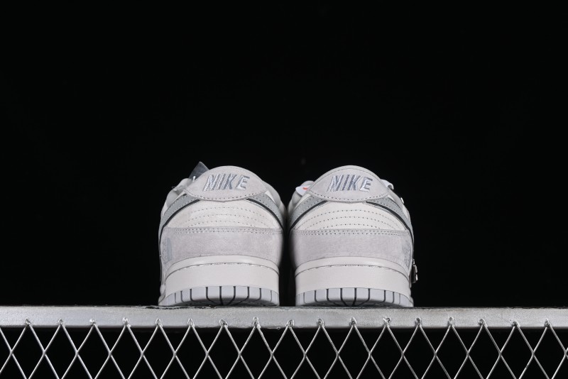 Nike Dunk Low The North Face CDG Collaboration - Light Grey Skateboarding Shoes - DQ1098-338