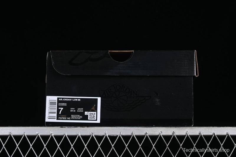 Nike Air Jordan 1 Low AJ1 Casual Lifestyle Sneakers - FQ7832-142