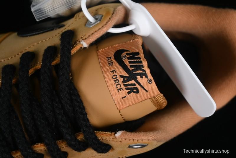 Nike Air Force 1 '07 Low Wheat Low-Top Sneakers - FZ7372-200