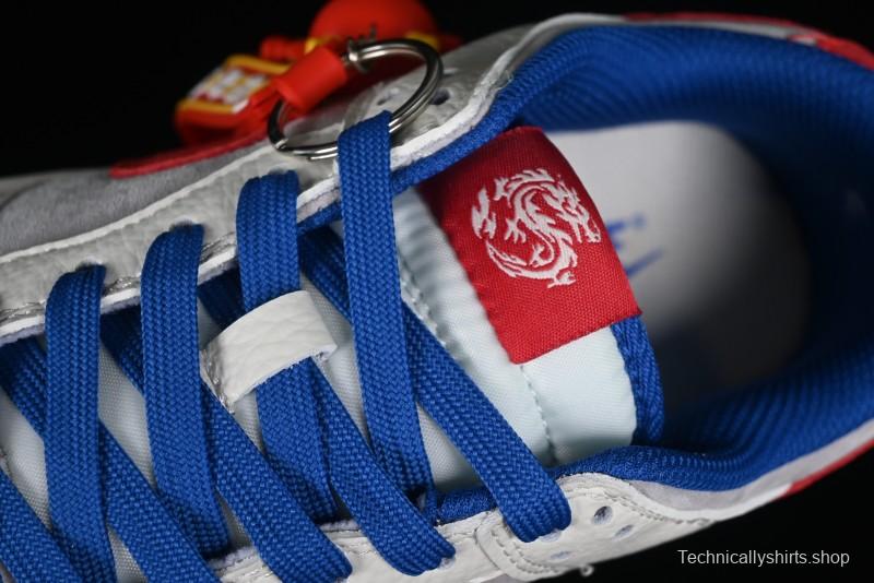 Nike SB Dunk Low Chinese New Year Limited Edition - Red Fortune Sky High Anniversary Premium Custom Low-Top Casual Sneakers - CR8033-504