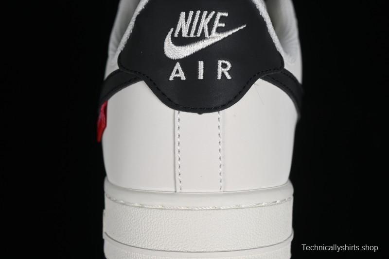 Supreme x Nike Air Force 1 '07 Low Casual Skate Shoes with Zoom Air Cushion - HD1968-009