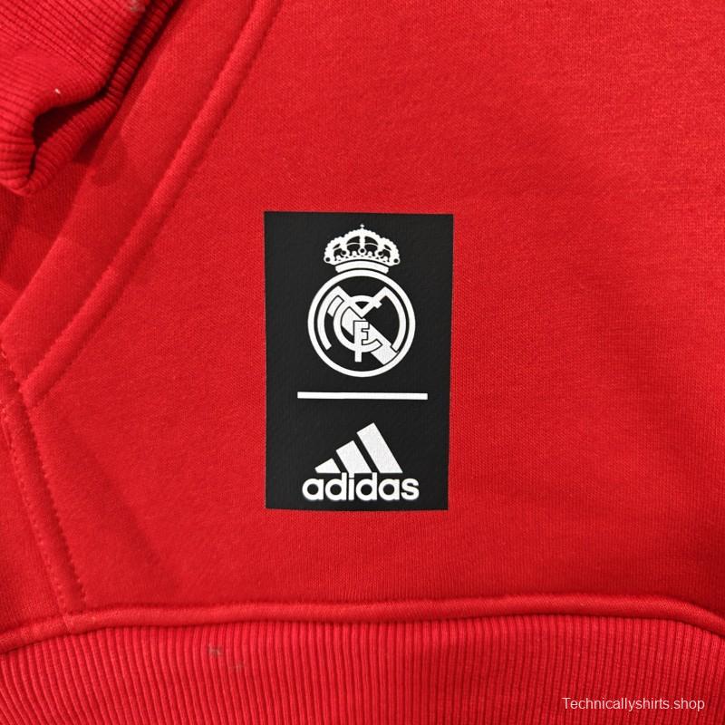 24/25 Real Madrid RMCF Beige/Grey/White/Navy/Black Hoodie