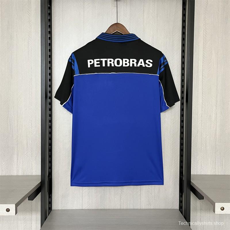 99/00 Retro Flamengo Goalkeeper Blue Jersey