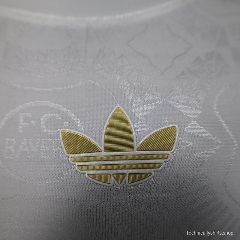 Player Version 25/26 Bayern Munich White with 125th Anniversary Emblem Jersey